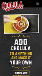 Mobile Screenshot of cholula.com